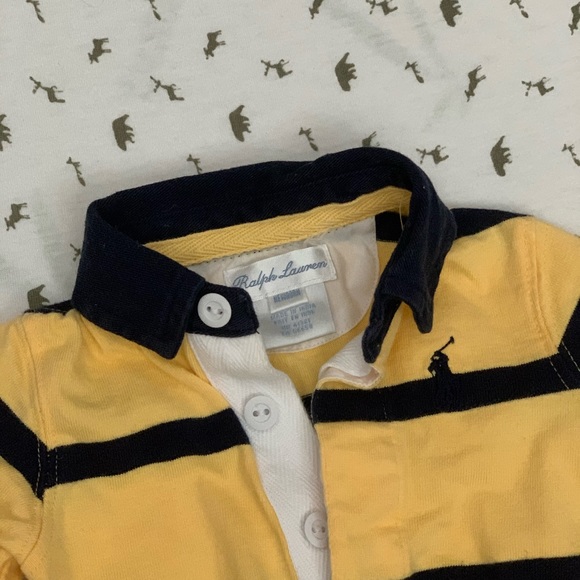 Ralph Lauren Striped Onsie - Picture 2 of 5